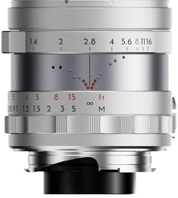 Thypoch Simera 28mm f1.4 ASPH. for Leica M Mount - Silver