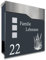 Zalafino Briefkasten anthrazit RAL 7016 mit Beschriftung - individualisierbarer Design-Briefkasten aus pulverbeschichtetem Stahl mit Zeitungsrolle und 3 Sichtfeldern