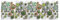 SOFFICIOSO Tappeto Runner Cucina Antiscivolo Passatoia MOD. Futura Cactus By Suardi 52x180 Cactus