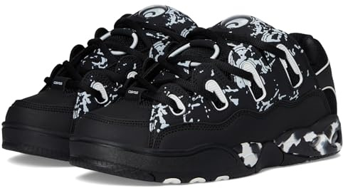 Osiris Men's D3 Og Skate Shoe, Black/White/Marble, 11 UK