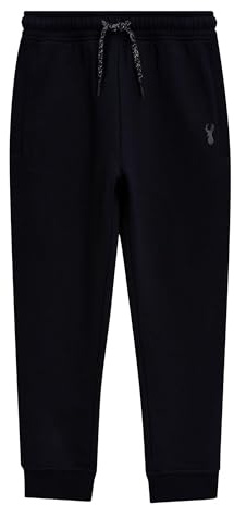 NEXT Jungen Schmale Passform Slim Fit Basic-Jogginghose Schwarz Numeric_140