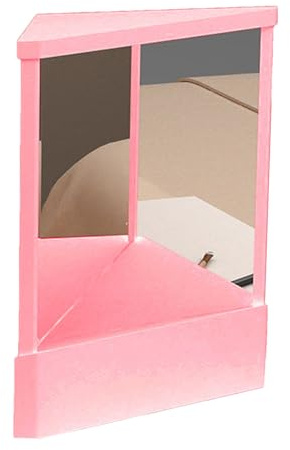 ECHTER REFLEKTIERENDER SPIEGEL - Nicht invertiertes Schild, Echtglas | Präzisions-Spiegel mit klarer Sicht, Kosmetik, Make-up, Frisur, Körperpflege