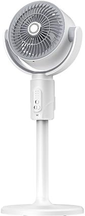 DIEKE Oscillating Tower Fan 180 Degree Rotation Remote Timer 5 Winds Mode Adjustable Standing Desk For Bedroom Living Room Adjustable Desk