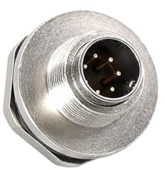 5 Stücke M9 Board Frontmontage Schnell selbstsichernde Steckverbinderbaugruppe Ip67/68 Männlich & Weiblich Wasserdichter Steckverbinder 2-8 Pin(BQ-7P Male)