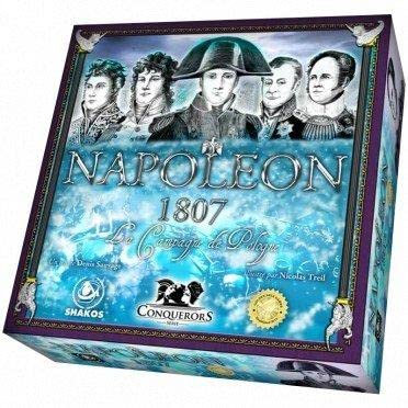 ZYZYZK Napoleon 1807: Die Polnische Kampagne - Strategie-Spiel für 2 Spieler ab 14 Jahren - Enthält 1 Spielplan und 2 Spieler-Sets
