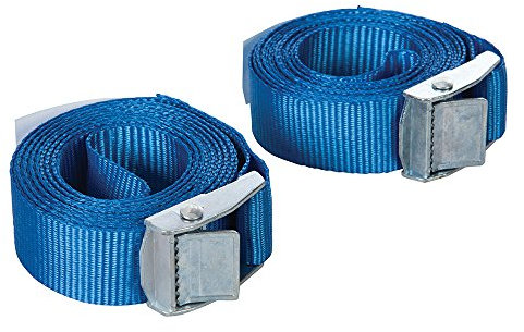 Silverline Cam Buckle Tie Down Strap 2pk 2.5m x 25mm (449682)