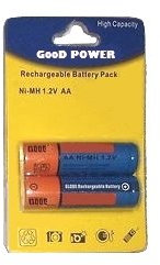 Batterie stilo AA ricaricabili Ni-MH 4800 mAh