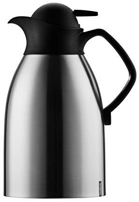 Helios Enduro Push Edelstahl-Isolierkanne, matt, 1,5 Liter