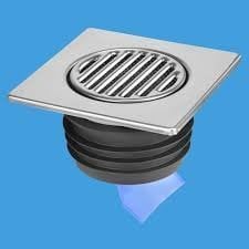 Mcalpine FGT150-SV-110 150mm S/Steel with Non Return Valve