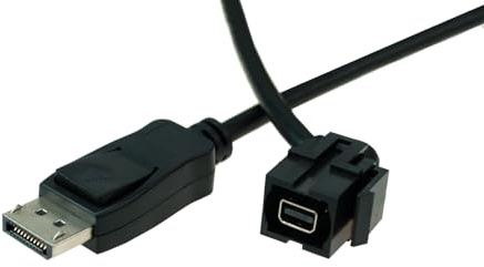 BACHMANN Keystone Mini Displayport/Schwarz