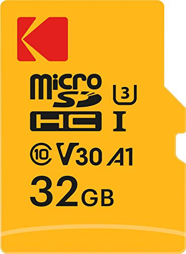 EMTEC MicroSDHC 32 Go Carte Mémoire Flash Class 10 - Noir, Rouge, Jaune (SD, Ampoule)
