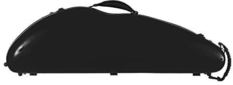 Geigenkoffer Fiberglass 4/4 Safe Flight schwarz M-case + Musiktasche