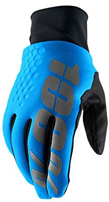 100% Hydromatic Gloves | Full Finger Waterproof Winter Cycling Gloves, Insulated, Windproof, Anti-Slip Mountain Bike Gloves | Racing, MTB, Riding, Cycling | S-XXL