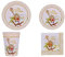 Big Party Coordinato TAVOLA CRESIMA Set Piatti tovaglioli Bicchieri Addobbi tavola Feste