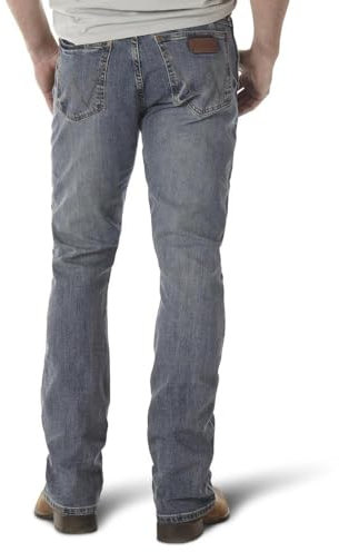 Wrangler Jeans retrò Slim Fit con Taglio Stivale, Greeley, 32 W/38 L Uomo