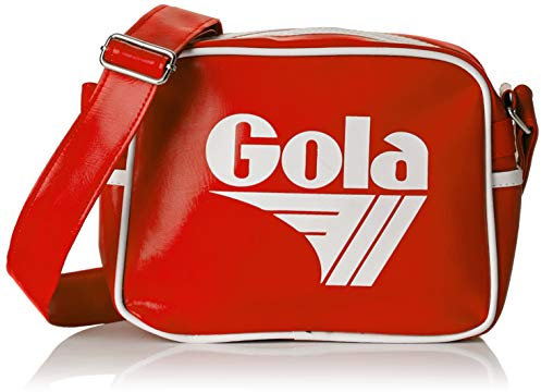 Gola Micro Redford, Unisex-Erwachsene Kuriertasche, Rot (Red/White)