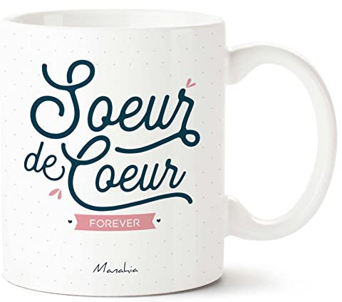 Copine de Compet - Mug Good Vibes pour Meilleure Amie, Cadeau Crémaillère, Anniversaire, Saint Valentin - Tasse Best Friend