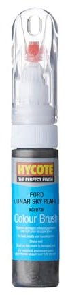 Hycote Brush and Scratch Repair Nib Touch Up Paint, Ford Lunar Sky (Pearlescent), 12.5 ml