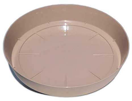 Erhard-Trading Untersetzer Valencia Tropfschale Untertopf Kunststoff ?27 cm Mocca