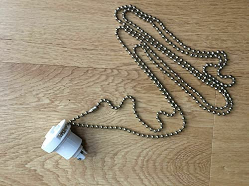 32mm Roller Blind Fittings Kit (1m METAL Chain & Brackets, Controls) - Cover Set