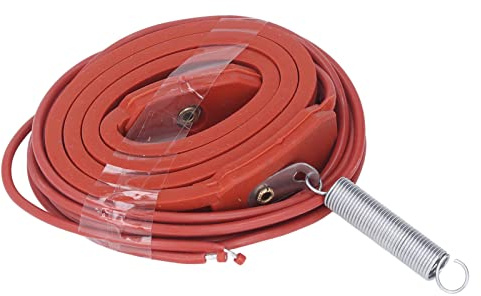 Flexibles Silikon-Heizband, 40W, 220V, 15 x 530 mm, Wasserdicht, -30°C bis 200°C, mit 1m Anschlusskabel