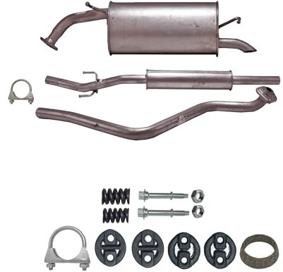 Ferroz Export Ersatz für Auspuffanlage Toyota Yaris (P1) 1.0 65PS/68PS ab. Bj. 1999 Auspuff