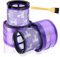 LAPONO Filtro for Dyson V11 SV14 V15 Ricambio,Aspirapolvere HEPA Filtri Lavabile Ricambi Unità Filtrante Grande con Spazzola Pulizia per Absolute Animal Cyclone Total Sostituire 970013-02 (2Pack)