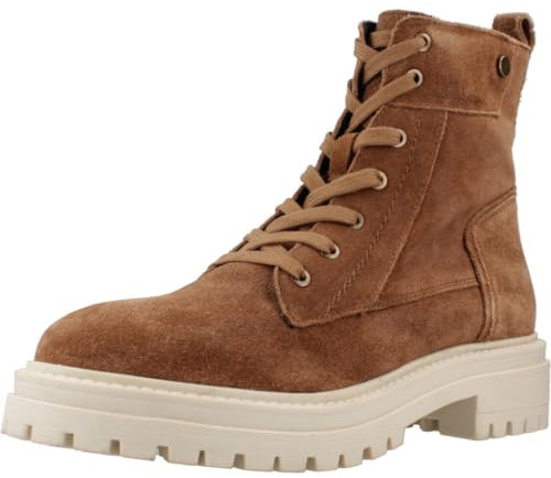 Geox D Iridea, Botas Mujer, Marrón 02, 38 EU