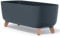 Blumentopf Blumenkübel mit Füßen Pflanzkübel mit Pflanzeinsatz Beine Pflanzschale Matt Gracia Case Übertopf (Anthrazit, 39cm)