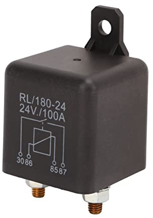 Batterie-Trennrelais, Anti-Aging-Ladestarter-Relais, Langlebig, Hohe Leitfähigkeit für Autos (24V)