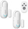 SANJIE Door Window Alarm with Remote for Home Security Kids Safety Demetia Patients,Door Window System for Shed Garage Burglar Anti-theft Alarms Security,4 Modes 0-120dB,Battery Included