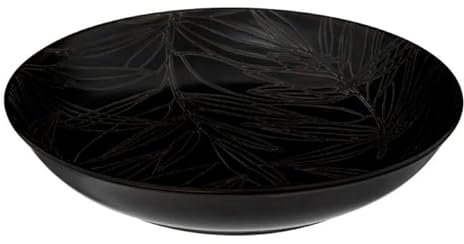 Secret de Gourmet - Lot de 6 Assiettes Creuses Vegy 19cm Noir