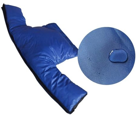 vicusse Isolierte Abdeckung für Wasserzähler, Wasseruhr Frostsicher Abdeckung, Water Meter Insulation Cover Removable 53x20cm, Rohrleitungs Abdeckungen für Winter Frostschutz, 2Seite wasserdicht