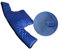 vicusse Isolierte Abdeckung für Wasserzähler, Wasseruhr Frostsicher Abdeckung, Water Meter Insulation Cover Removable 53x20cm, Rohrleitungs Abdeckungen für Winter Frostschutz, 2Seite wasserdicht