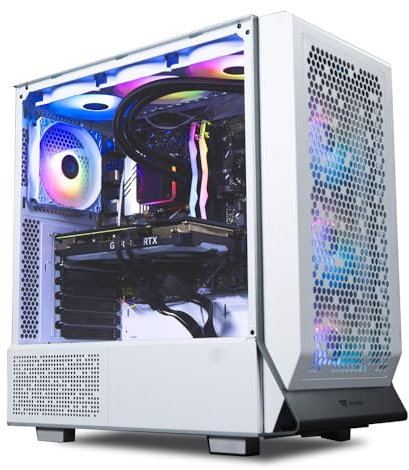 Skytech Omega Gaming PC, Intel i7 14700F 2.1 GHz, RTX 4070 Super 12GB GDDR6X, 1TB NVME Gen4, 32GB DDR5 RAM RGB, 750W Gold PSU, Wi-Fi, Win 11 Home