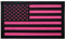 Ask to Pet K9 Hunde-Patch, reflektierend, USA-Flagge, IR-Infrarot-Patches, taktisches Abzeichen für Tierwesten, Geschirre, Applikation, Hakenverschluss, Schulterrückseite (Pink-US)