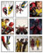BigWig Prints Deadpool und Wolverine Poster 2024 - Filmposter, Wanddekoration, Merch, Ungerahmt, 9 Stück