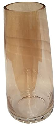 PRETYZOOM Jarrón de Flores de Cristal de Diseño Simple Jarrón de Detalles Exquisitos para Decoración de Flores Estilo Nórdico