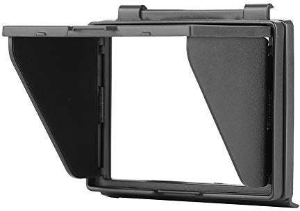 NMLLTB LCD Monitor Screen Sun Shade with Pop-up Hood Screen Protective Foldable Camera Monitor Protector for D850 DSLR Camera