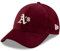 New Era Oakland Athletics Kappe aus Cord MLB Teamlogo verstellbar Cap rot - One-Size