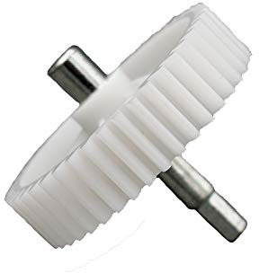 Piezas de picadora de carne de 78,6 mm, engranaje de plástico for picadoras de carne Geepas Kenwood Zelmer Moulinex HV3 BEKO, repuestos MS-4775533