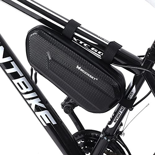 WOZINSKY Fahrradtasche Rahmentasche Wasserdicht Tasche für Fahrrad, Mountainbike, ebike, MTB, Rennrad Bike Bag Fahrradhandytasche Fahrradtasche Rahmen 1,5 L