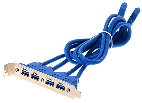 DeLOCK Slotblech Konsole 82974 (19-polig, USB 3.0)
