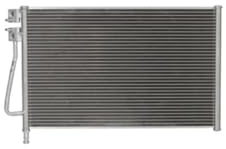 NISSENS Kondensator, Klimaanlage 94587 | Kompatibel mit: FORD FIESTA V, FIESTA V Van, FUSION, MAZDA 2