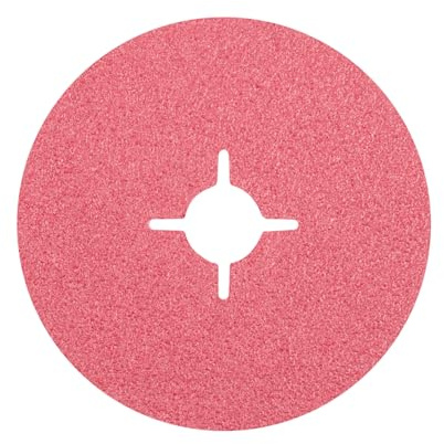 PFERD 696811 Fiberschleifer FS, Ausführung Keramikkorn CO, 50 Korngröße, 125mm x 22mm, 25 Stück