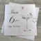 WHITE COTTON CARDS Glückwunschkarte Happy Anniversary, zur Eisernen Hochzeit, 6. Jahrestag, handgefertigt, Weiß