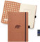 Dingbats* - Faune Carnet de Notes A4 Extra-large Blanc - Couverture Rigide, Journal en Cuir PU - Fermeture élastique, Porte-stylo, Marque-page