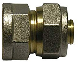RACCORDO FEMMINA 1/2x20 A STRINGERE PER TUBO MULTISTRATO