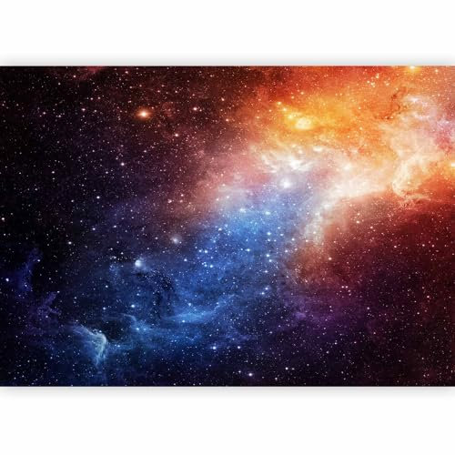 Fotomurale murando Carta da parati 350x256 cm TNT Murale alla moda Decorazione da Muro XXL Poster Gigante Design Carta per pareti cosmo Stella Galassia f-B-0057-a-a