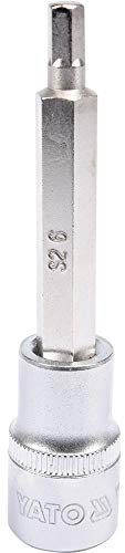 SOCKET BIT HEX 12 6MM L100MM